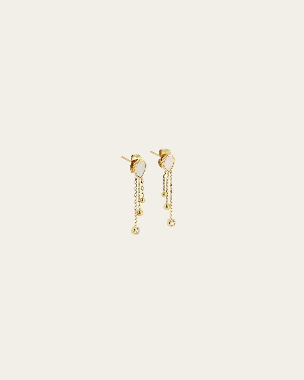 Softy Earrings (Gold-plated steel)
