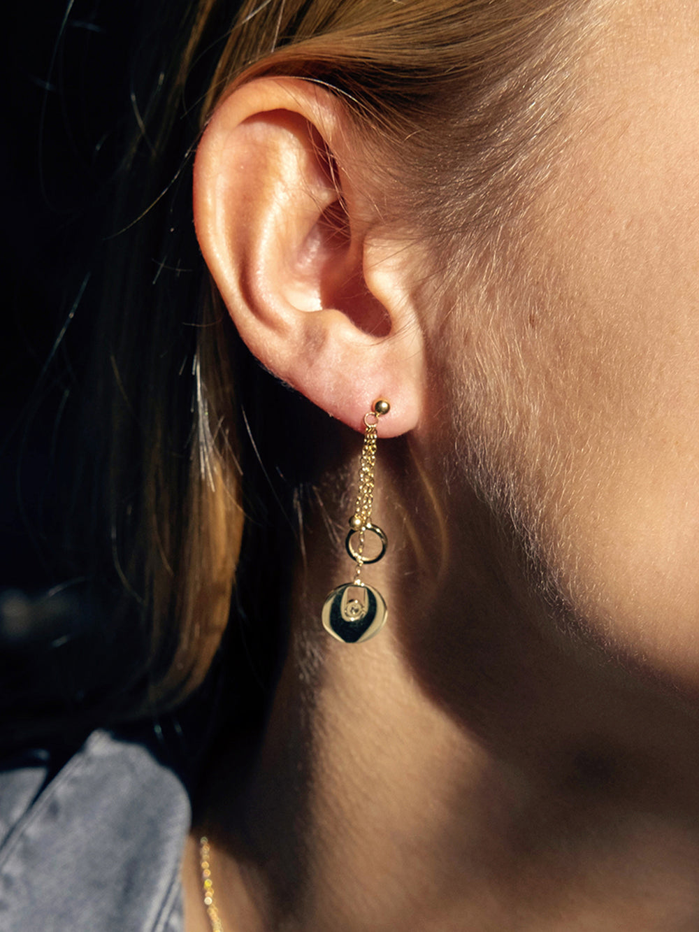 Boucles d'oreilles Ambre 