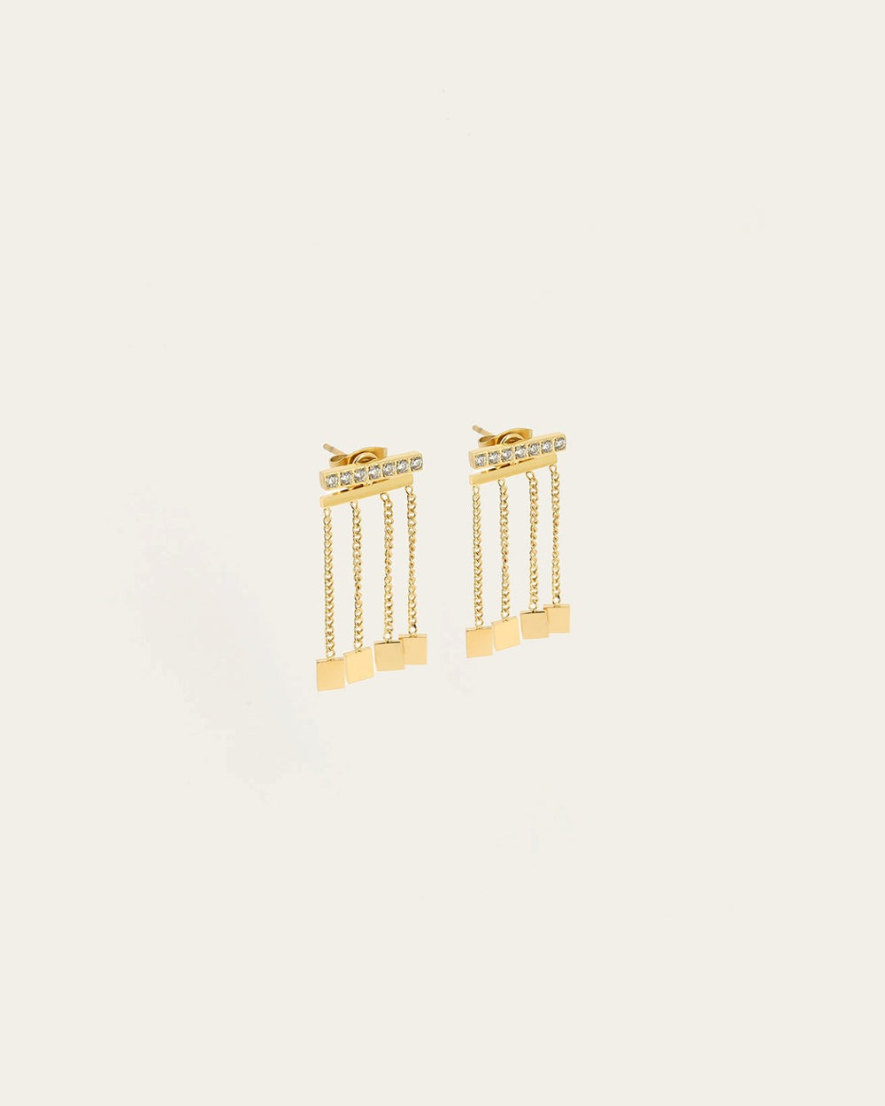Boucles d'oreilles Jumbo (Acier doré)