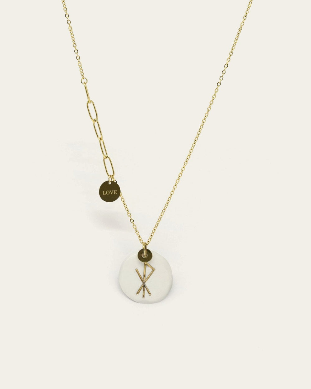 Collier Torvi (Acier doré)