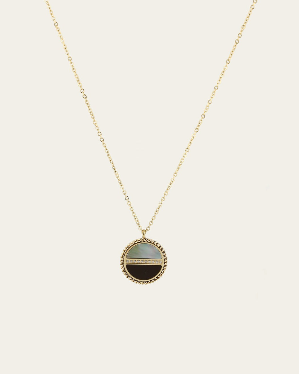 Collier Moonlight (Acier doré)