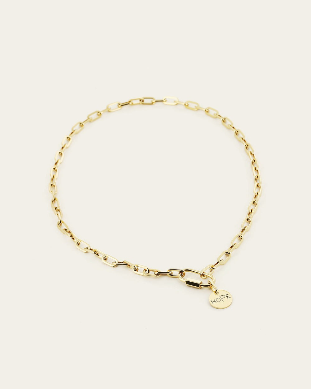 Collier Espoir (Acier doré)
