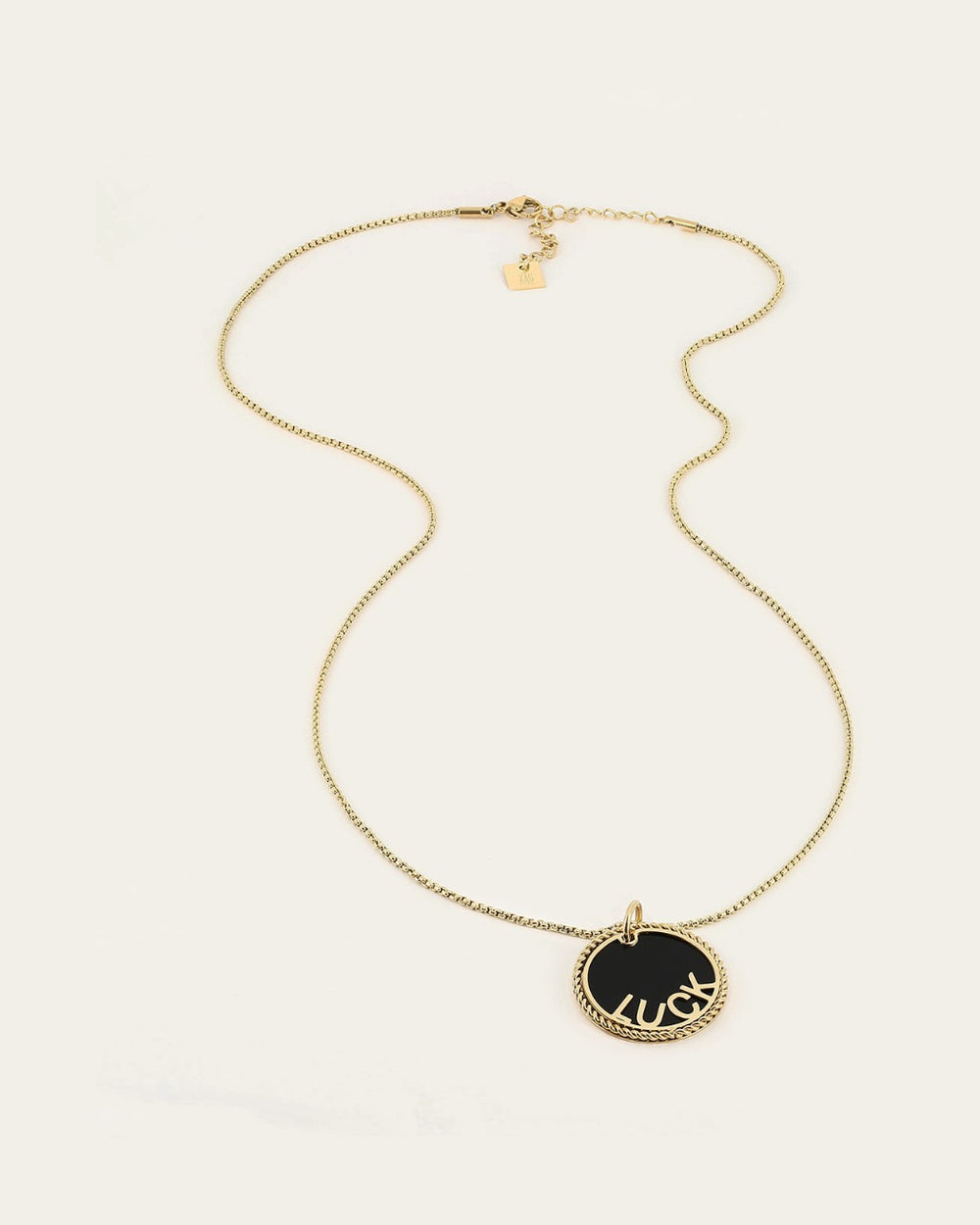 Collier Fortune (Acier doré)