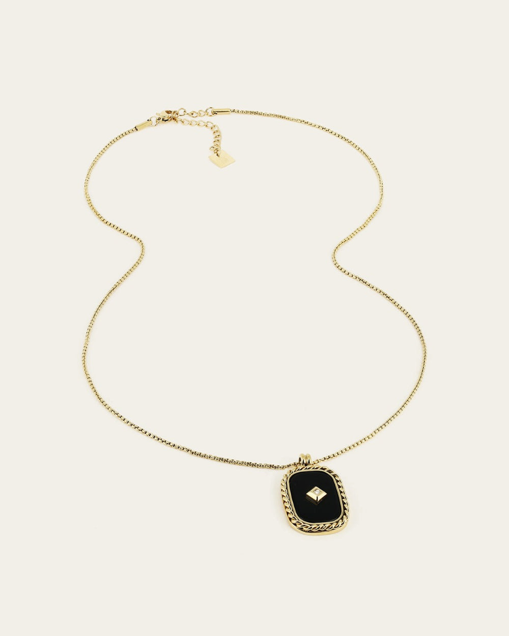 Collier Elijah (Acier doré)