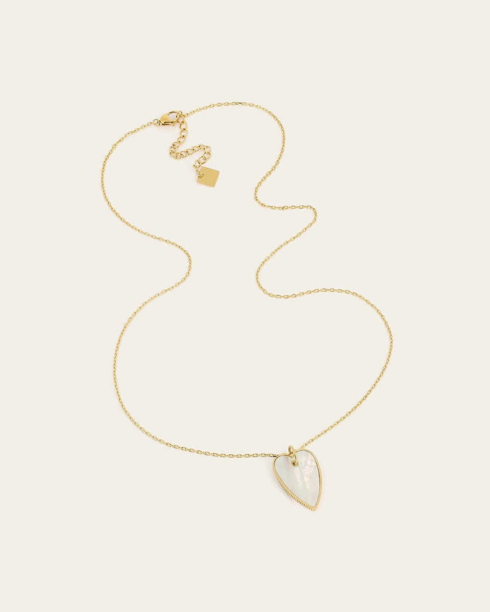 Tenero Necklace (Gold-plated steel)