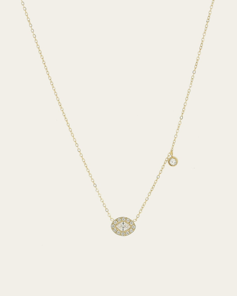 Gaynor Necklace (Gold-plated steel)
