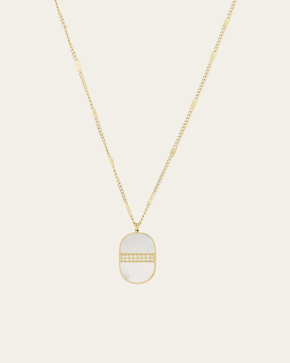 Collier Nadia (Acier doré)