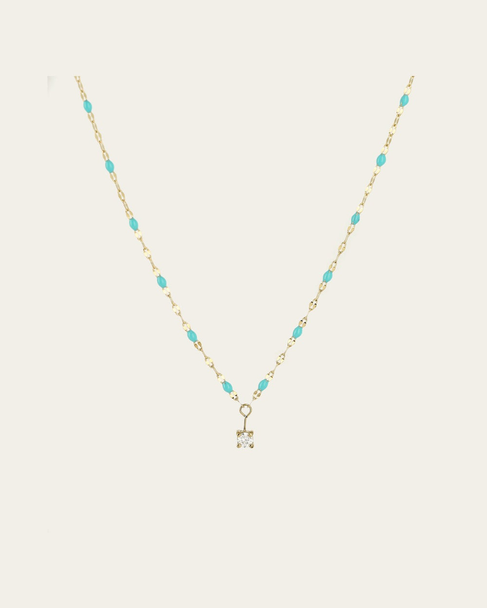 Collier Poppy (Acier doré)