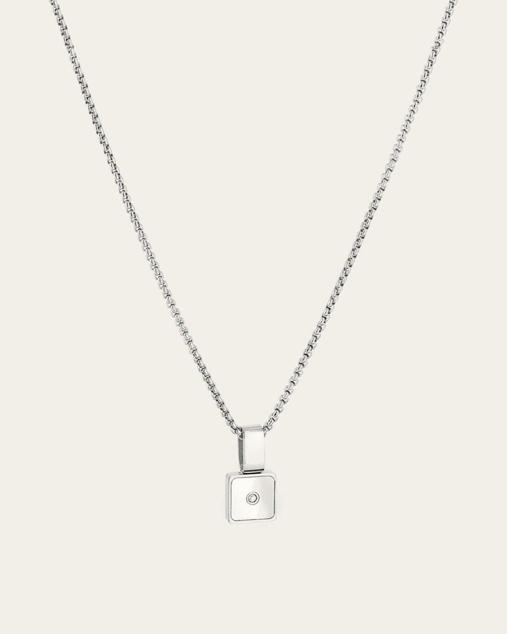 Zoom Necklace (Steel)