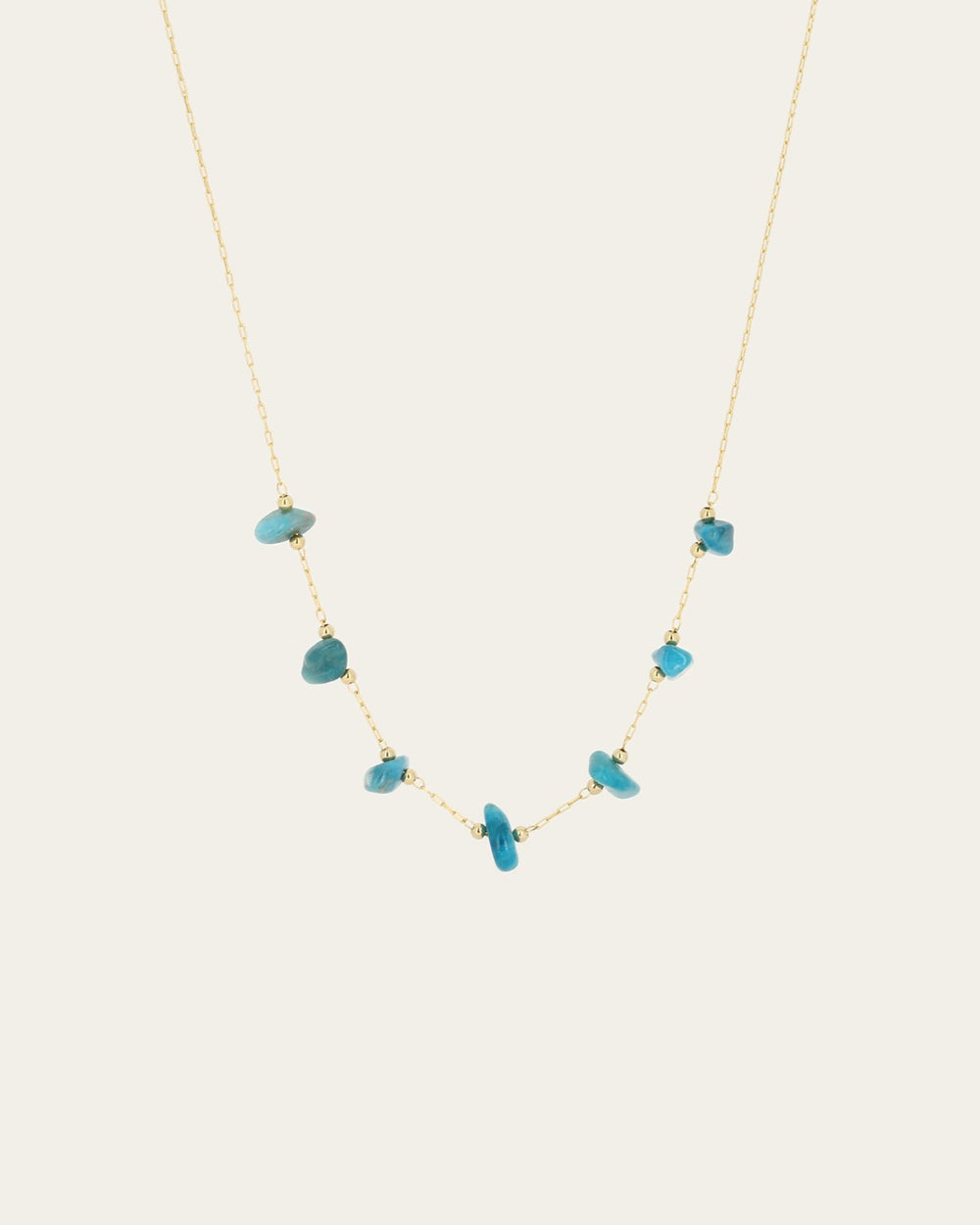 Collier Eugénie (Acier doré)