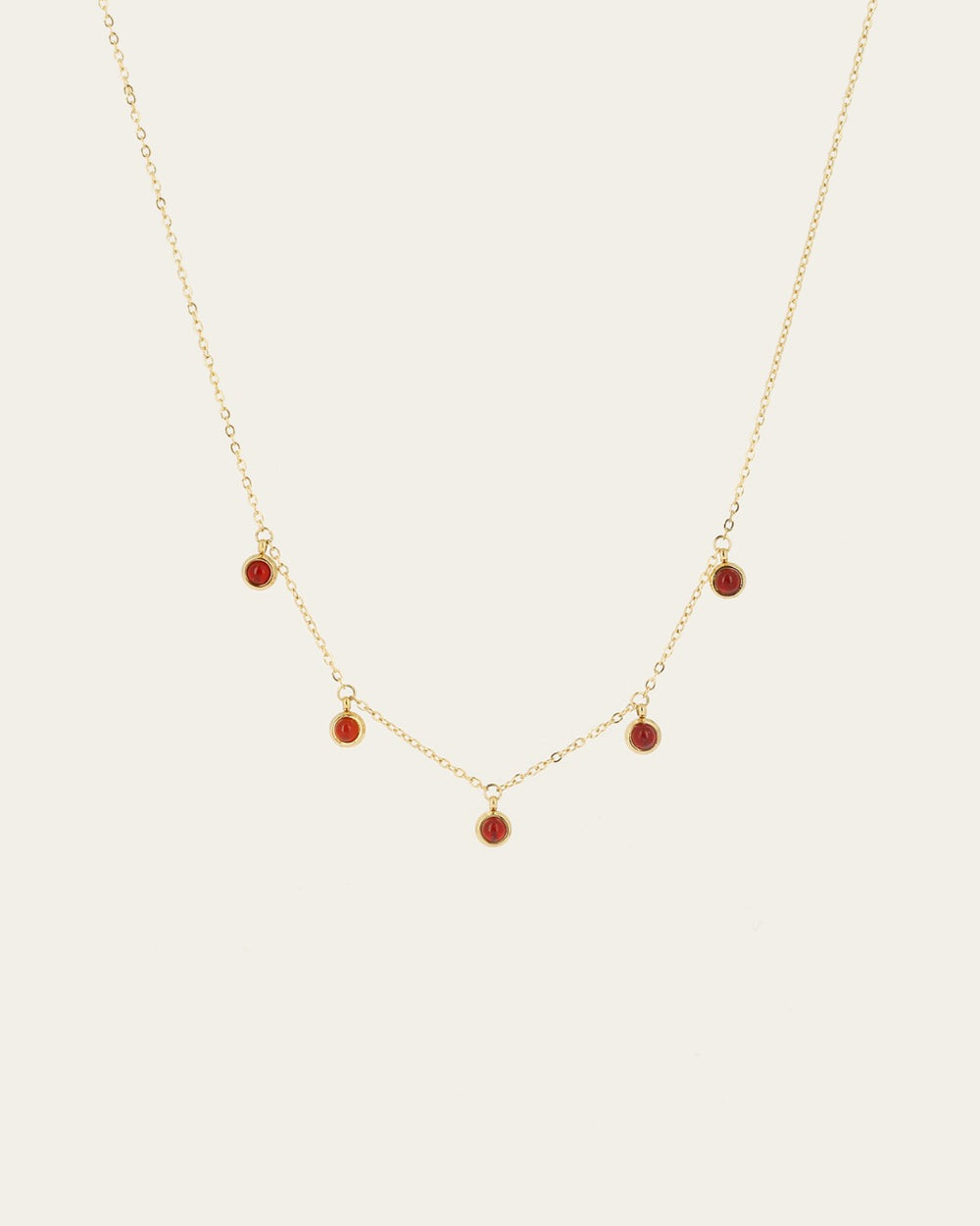 Collier Acantha (Acier doré)