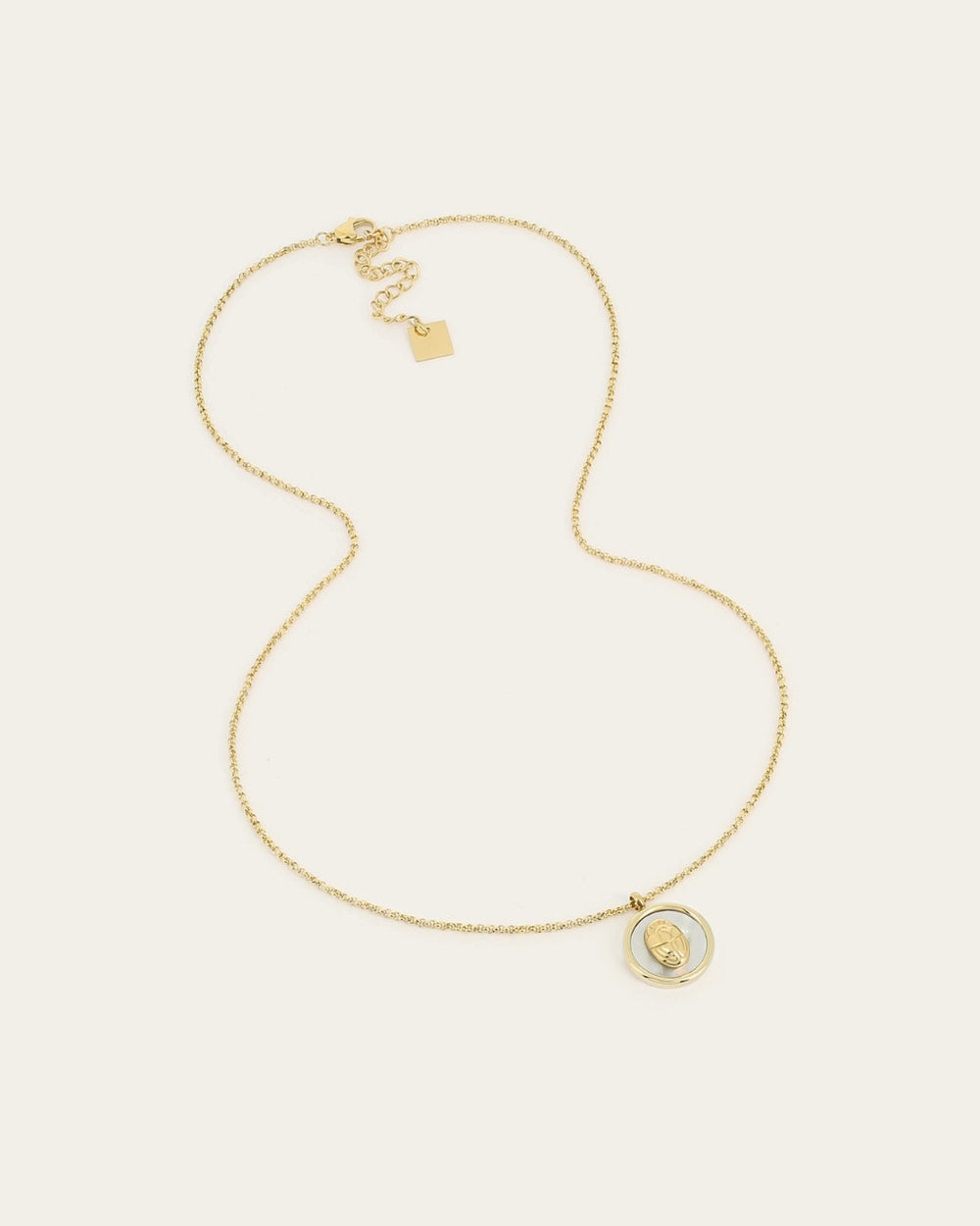 Collier Atoum (Acier doré)