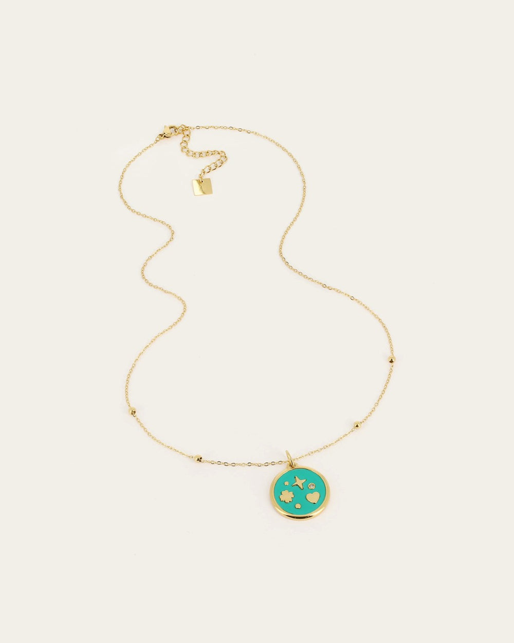 Collier Ano Liosia (Acier doré)