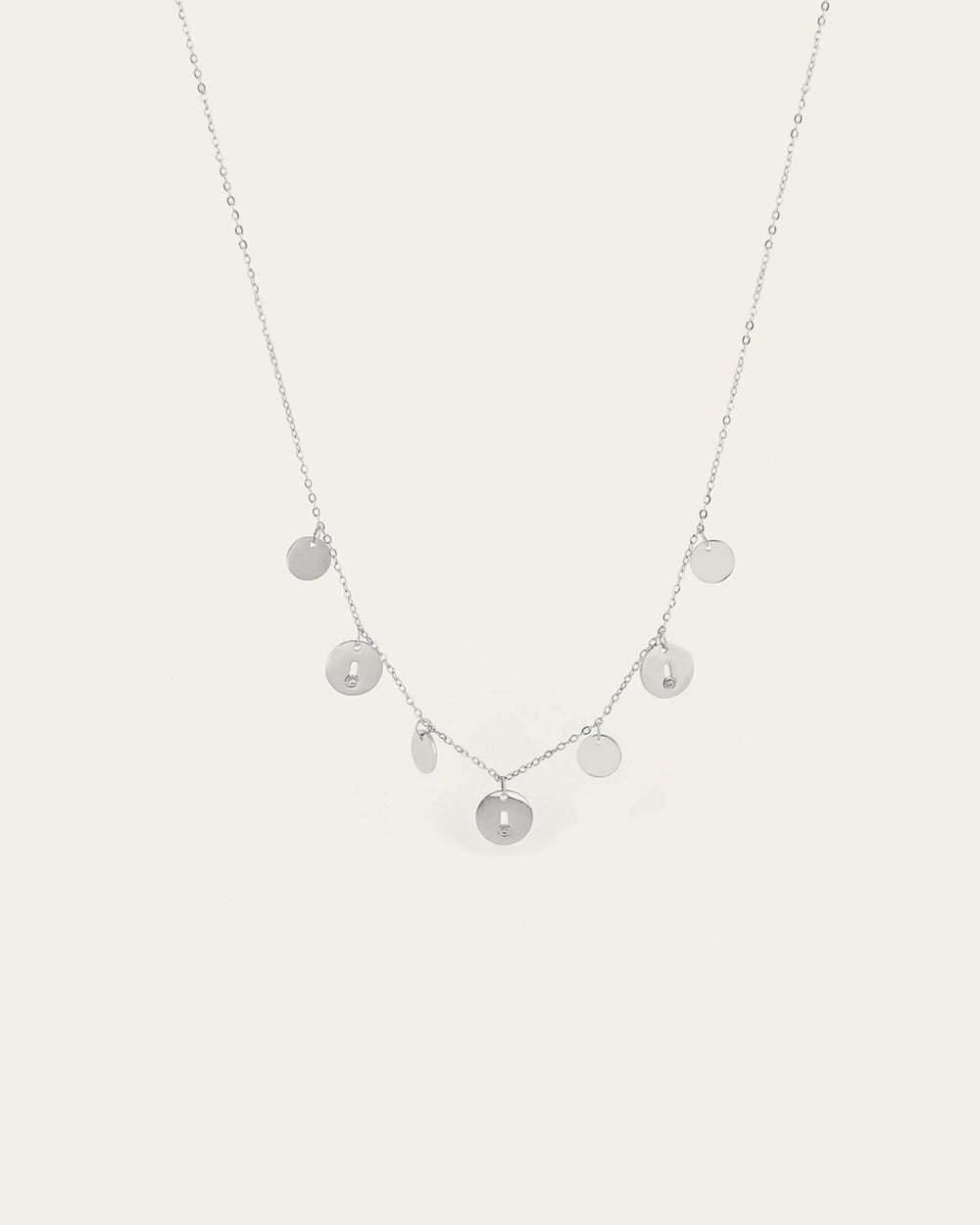 Circles Necklace (Steel)