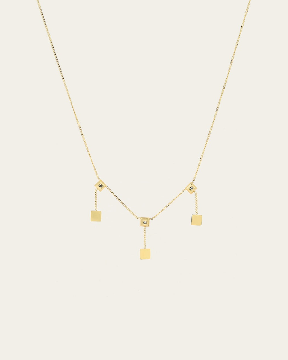 Collier Aspen (Acier doré)