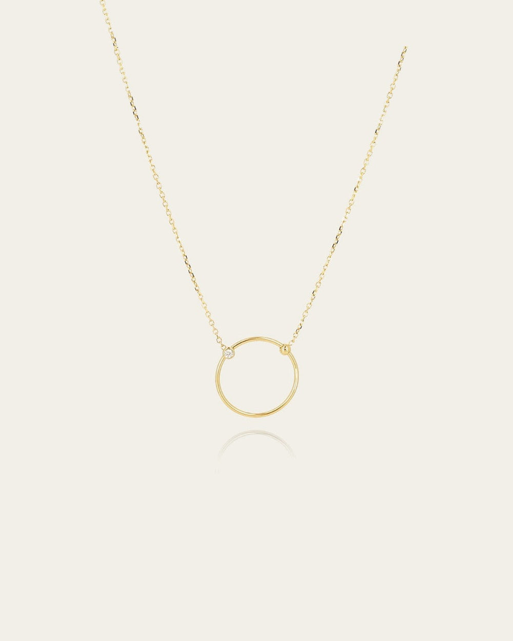 Jill Necklace (Gold-plated steel)