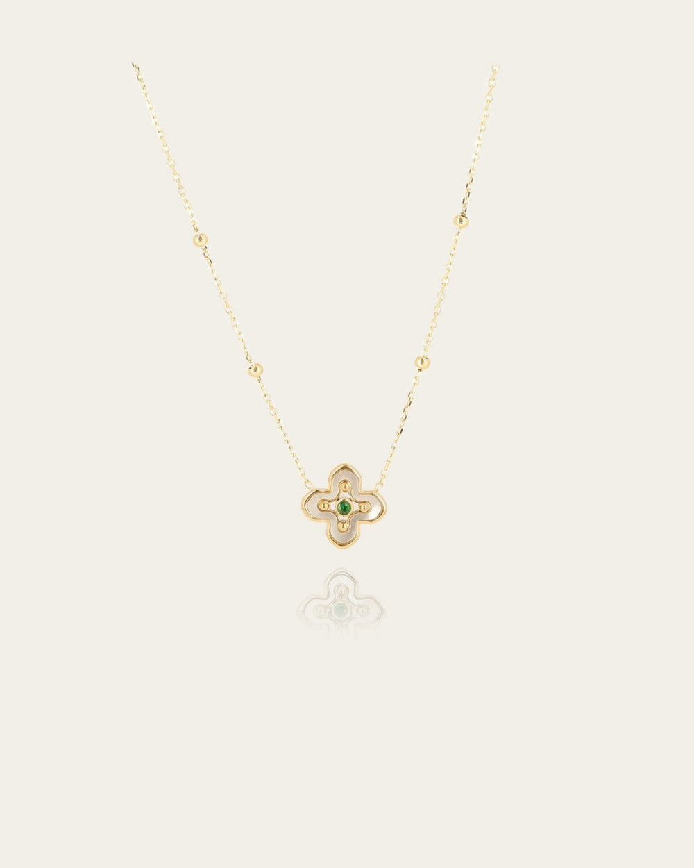 Collier Leslie (Acier doré)