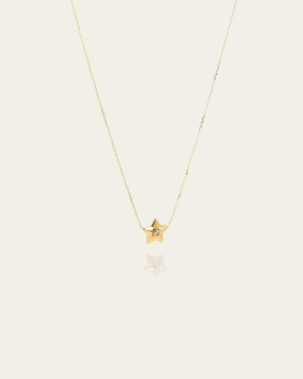 Collier Venus (Acier doré)