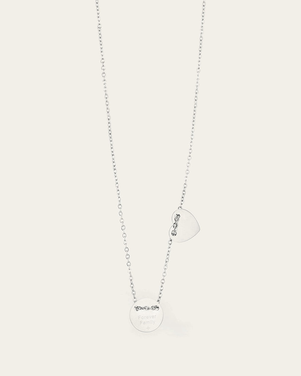 Collier Forever Family (Acier)
