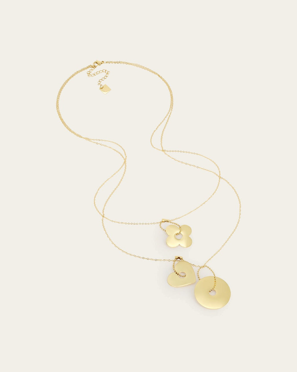 Ronda Necklace (Gold-plated steel)