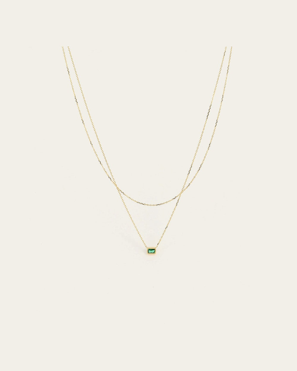 Collier Gravity (Acier doré)