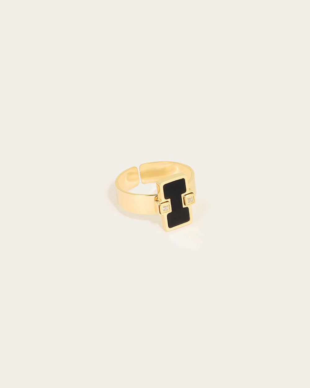 Sakina Ring (Gold-plated steel)