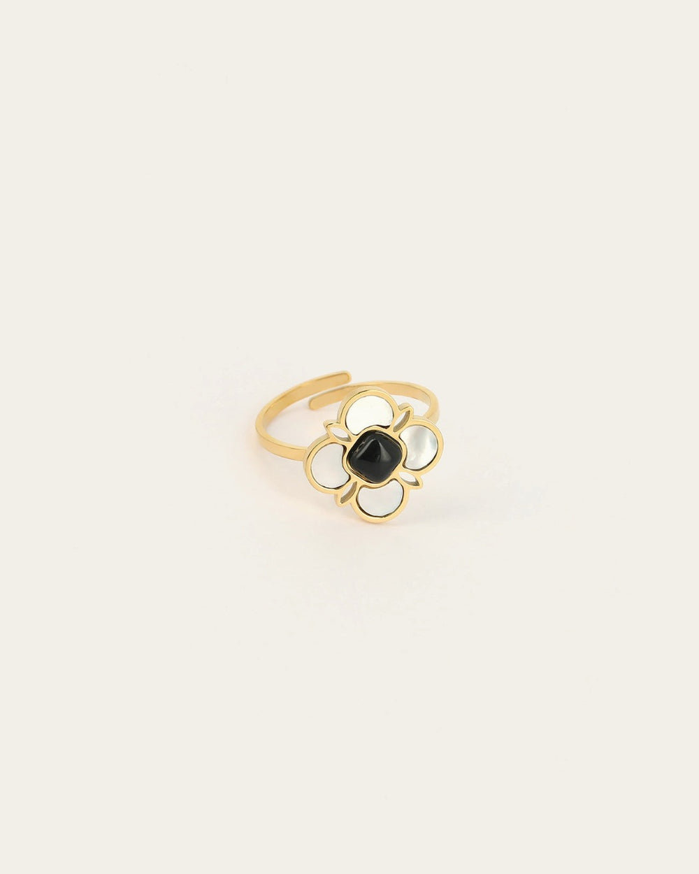 Ambroise ring (Gold-plated steel)