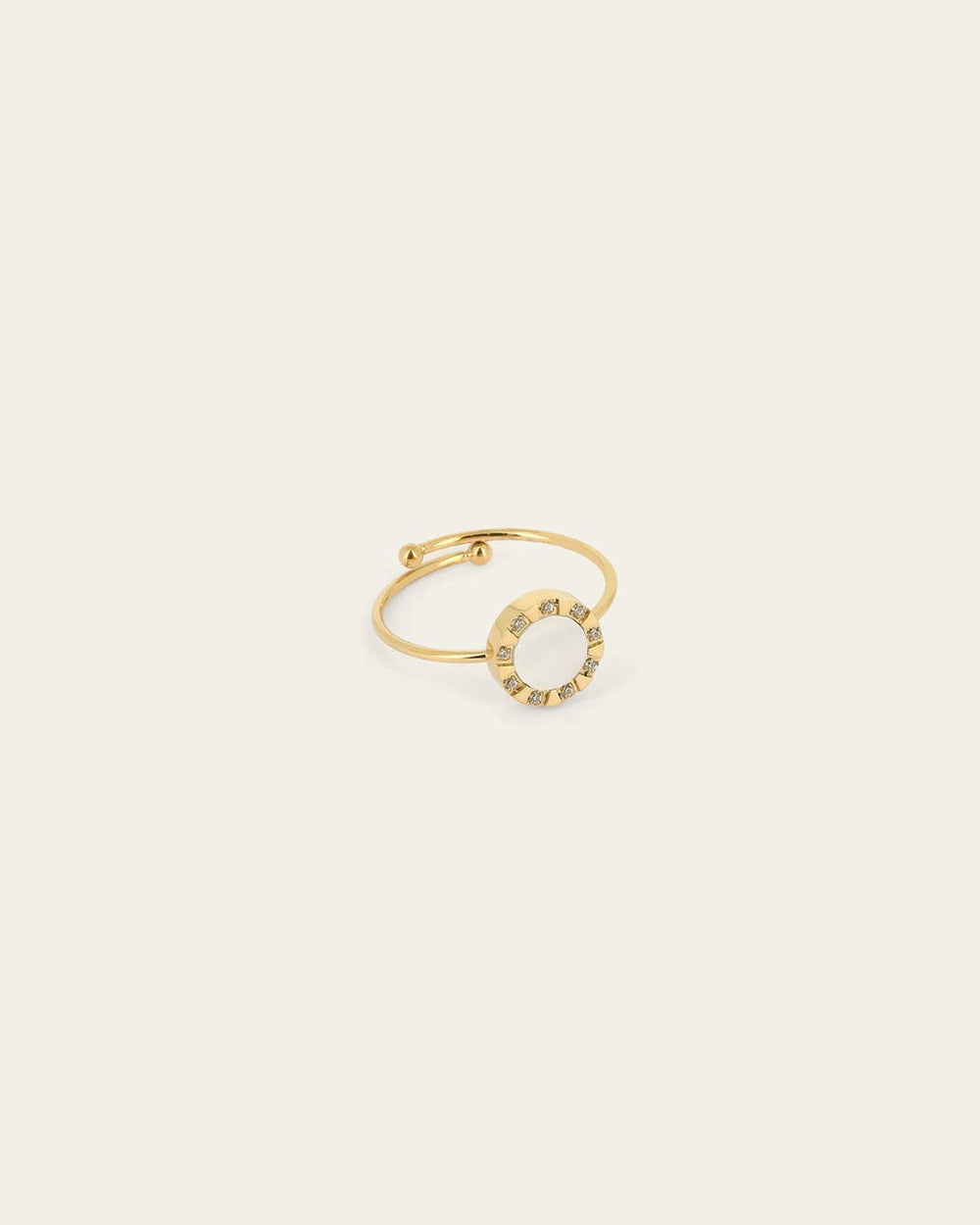 Louise Ring (Gold-plated steel)