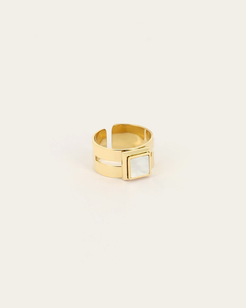 Bague Holly (Acier doré)