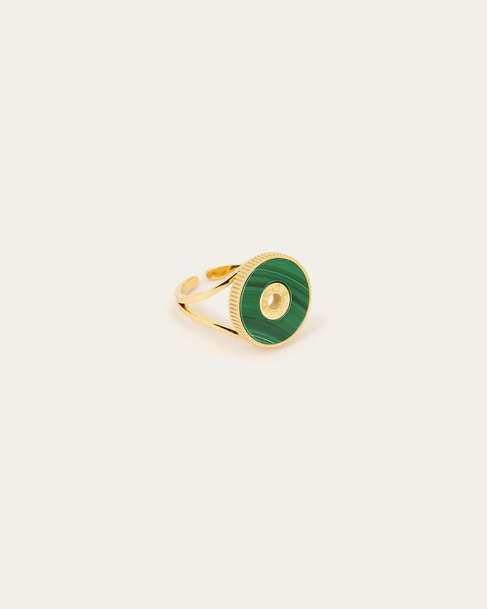 Luck Love Ring (Gold-plated steel)