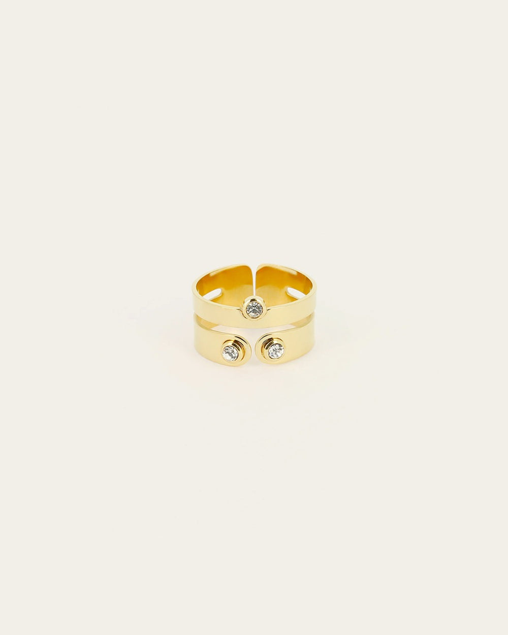 Bague Paola (Acier doré)