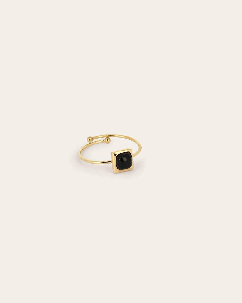 Bague Ruy (Acier doré)