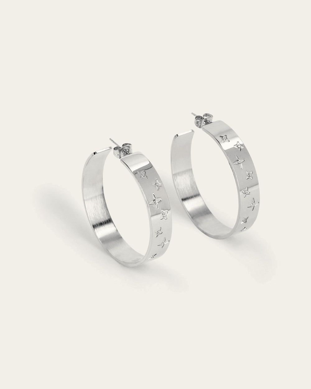 Boucles d'oreilles Cosmo (Acier)
