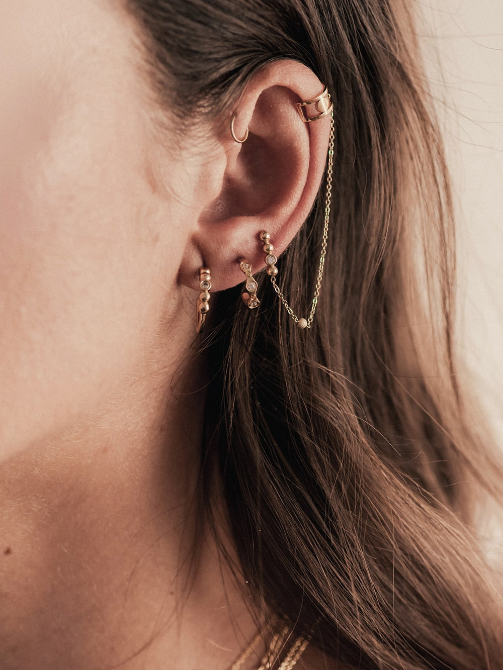 Boucles d'oreilles créoles Muri 