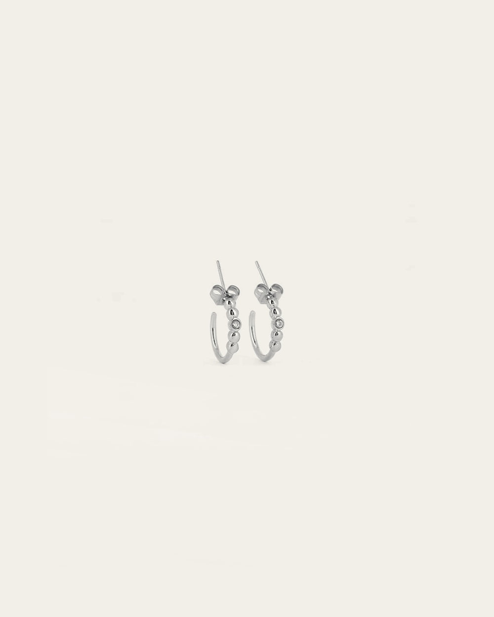 Boucles d'oreilles créoles Muri (Acier)