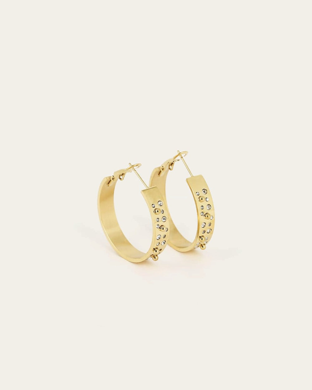 Boucles d'oreilles Etro (Acier doré)