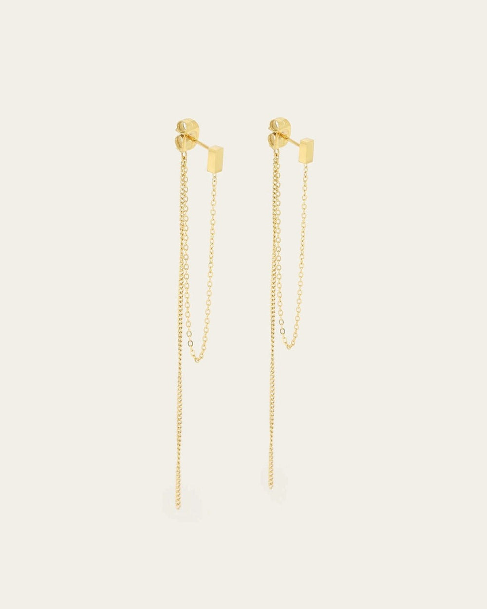 Keten Earrings (Gold-plated steel)