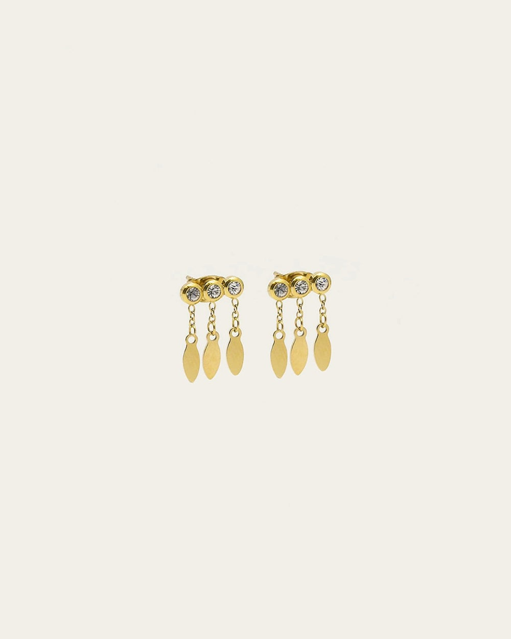 Boucles d'oreilles Navajo (Acier doré)