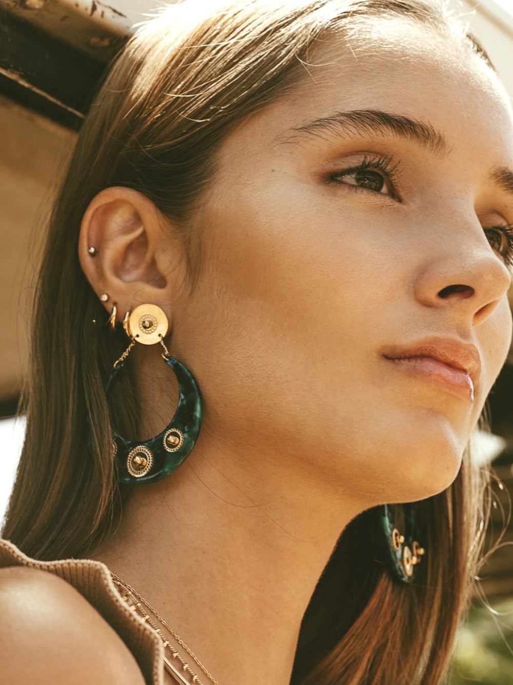 Boucles d'oreilles Pretresse 