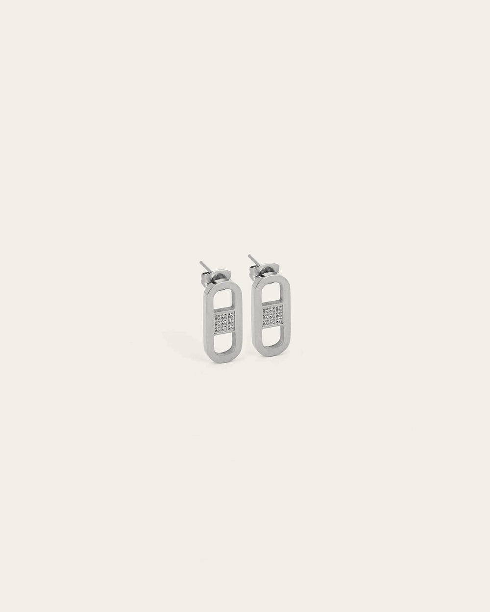 Délia Mini Earrings (Steel)