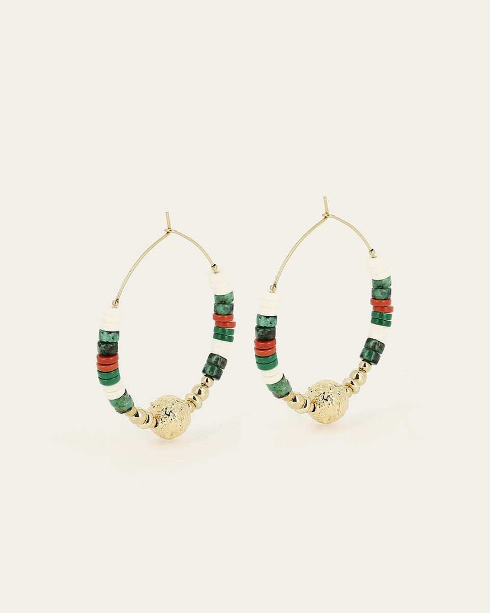 Salvatore Earrings (Gold-plated steel)