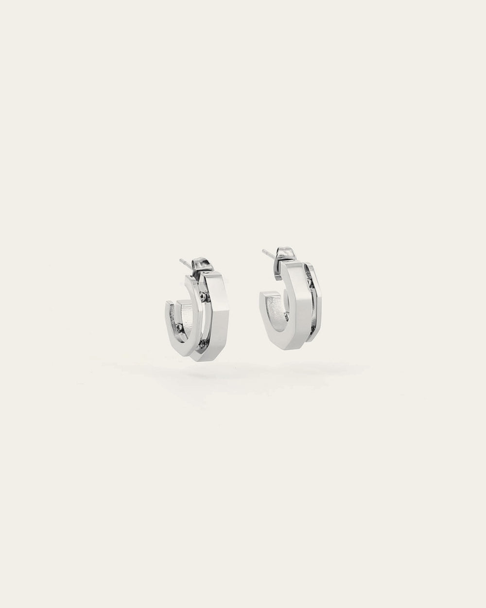 Boucles d'oreilles Sam (Acier)
