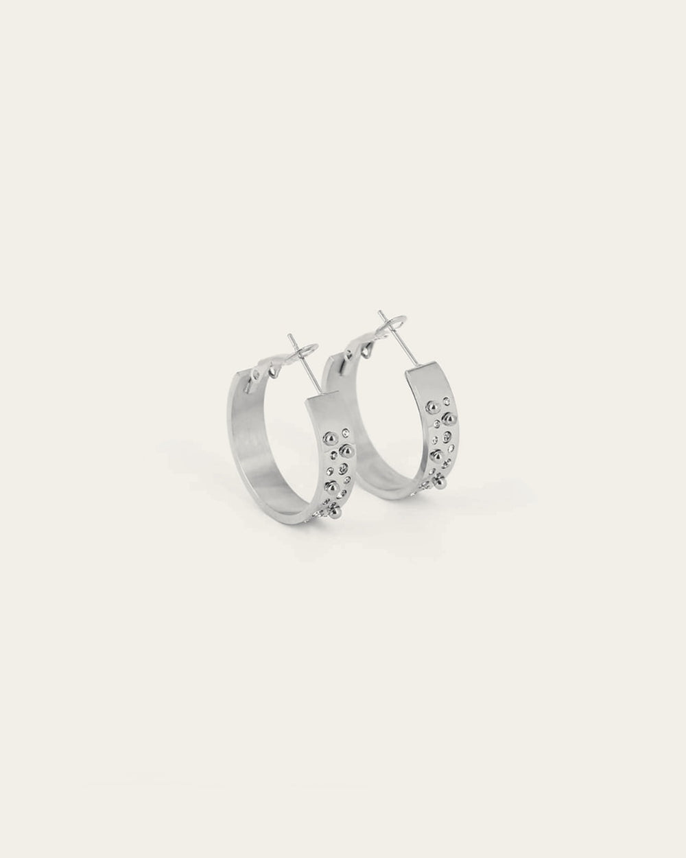 Boucles d'oreilles Sheila (Acier)
