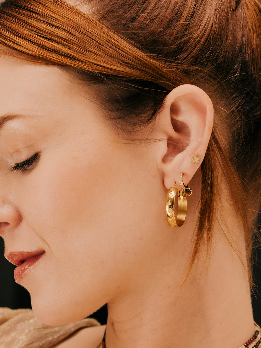 Boucles d'oreilles Solaris 