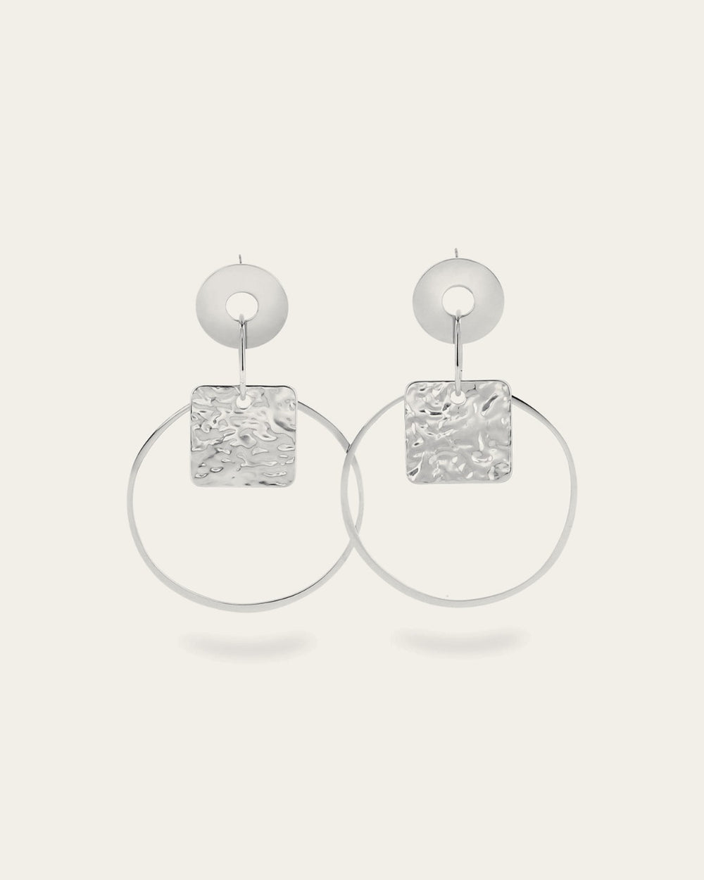 Tapiès Earrings (Steel)