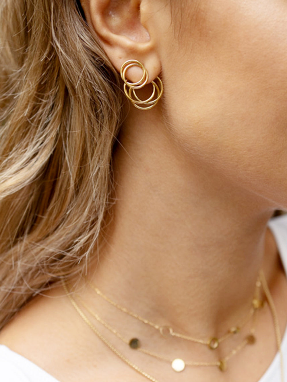 Boucles d'oreilles Tourbillon 