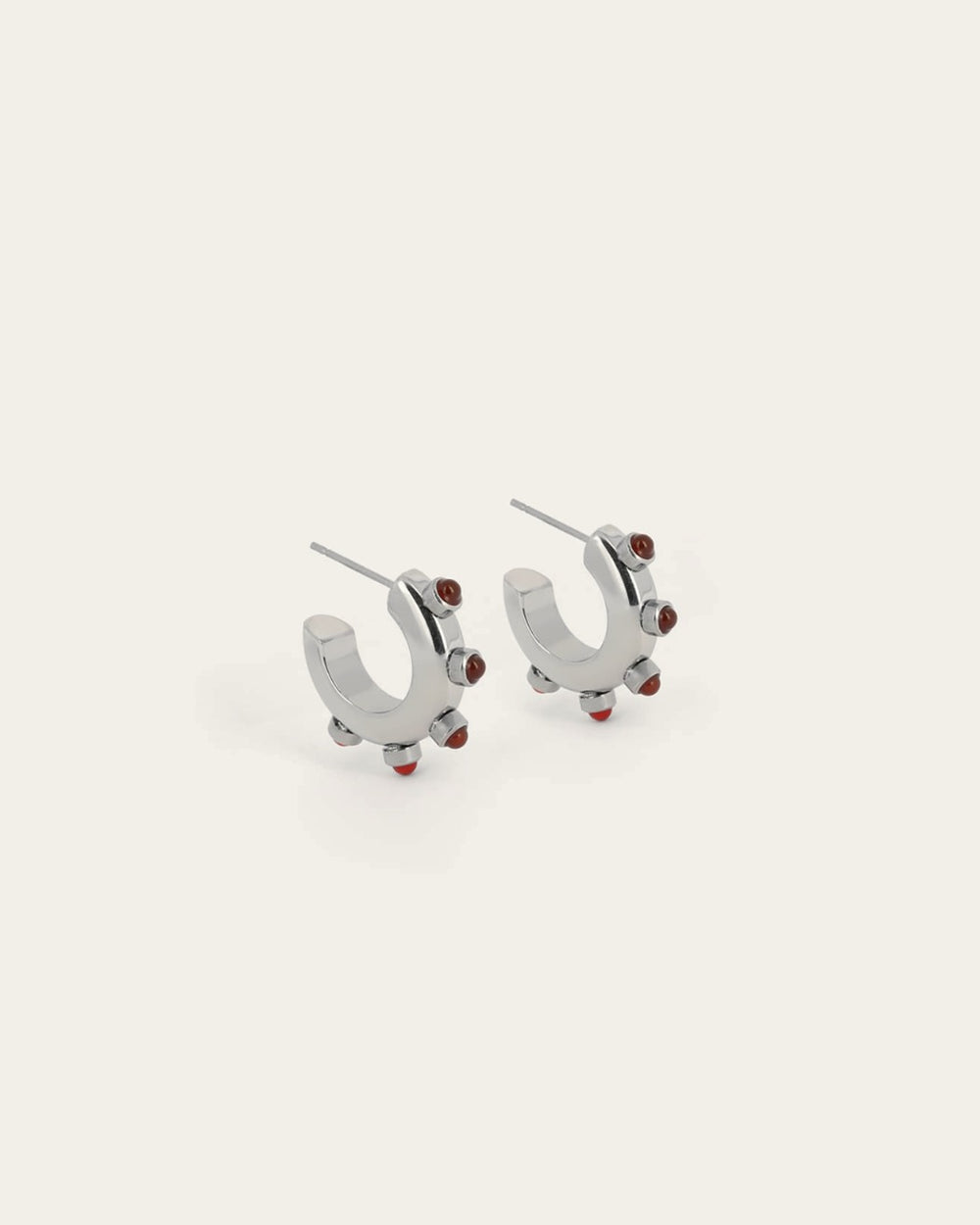 Wheel Earrings (Steel)