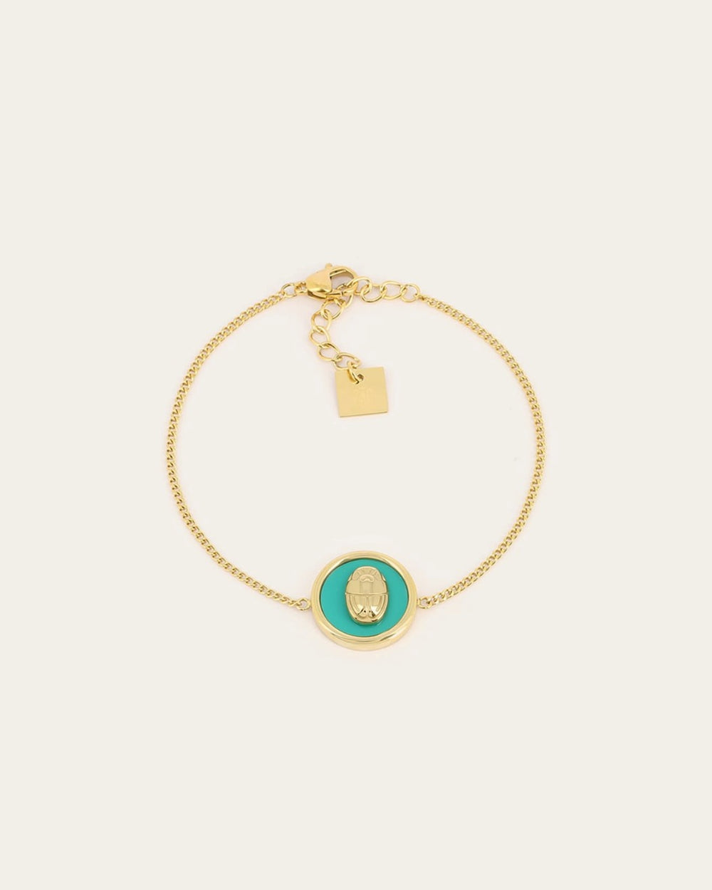 Bracelet Atoum (Acier doré)