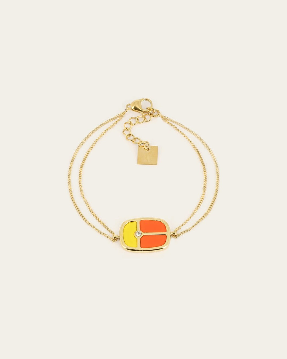 Bracelet Karabos (Acier doré)