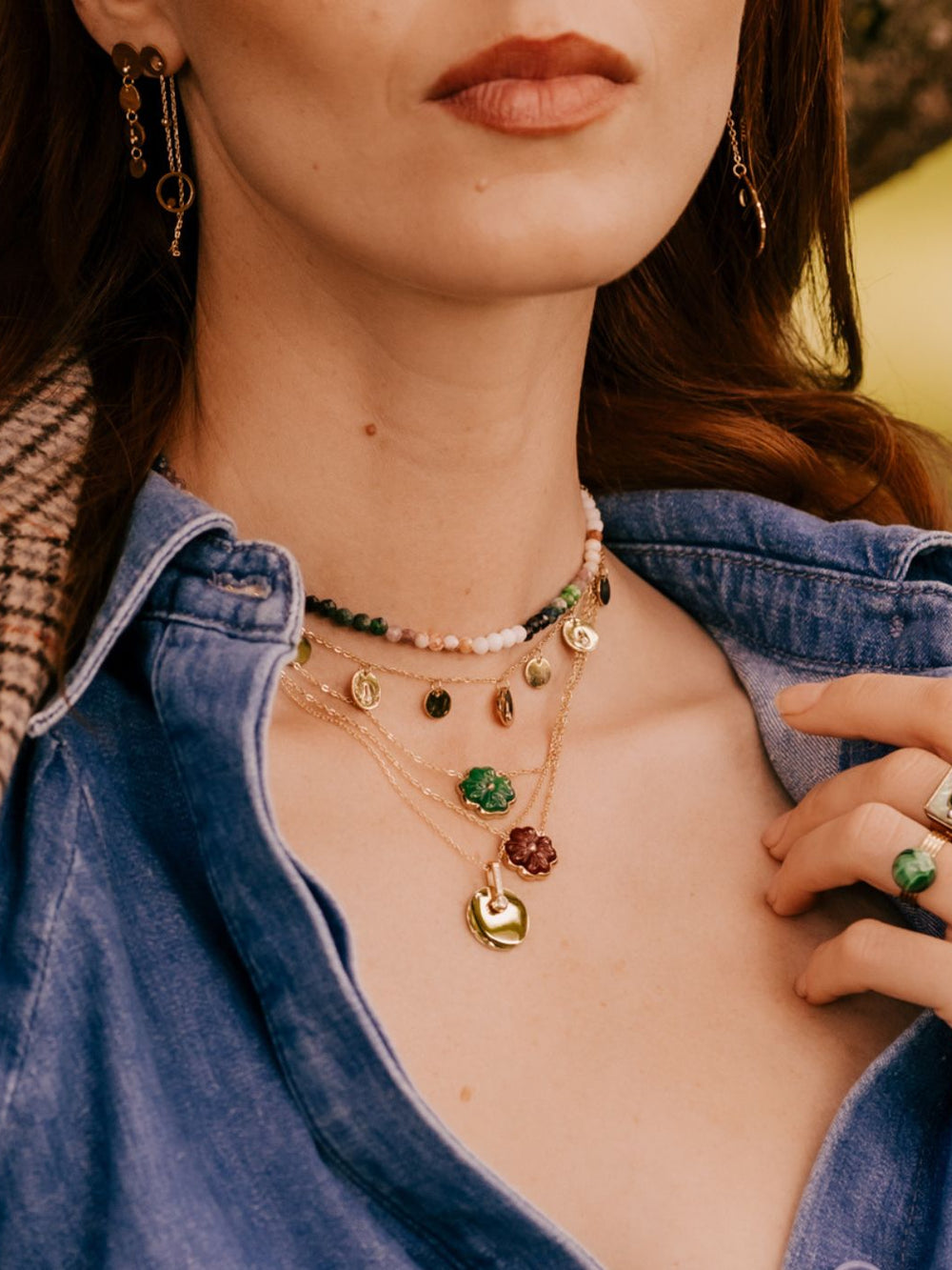 Circles Necklace 